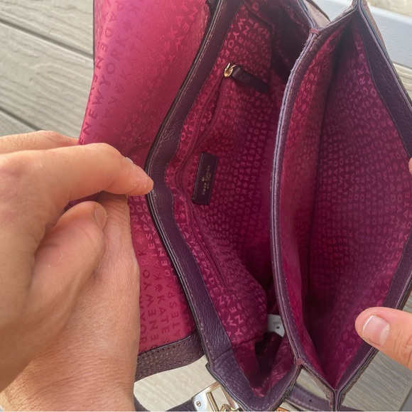 Kate Spade Deep Purple Crossbody Bag - Picture 4 of 8
